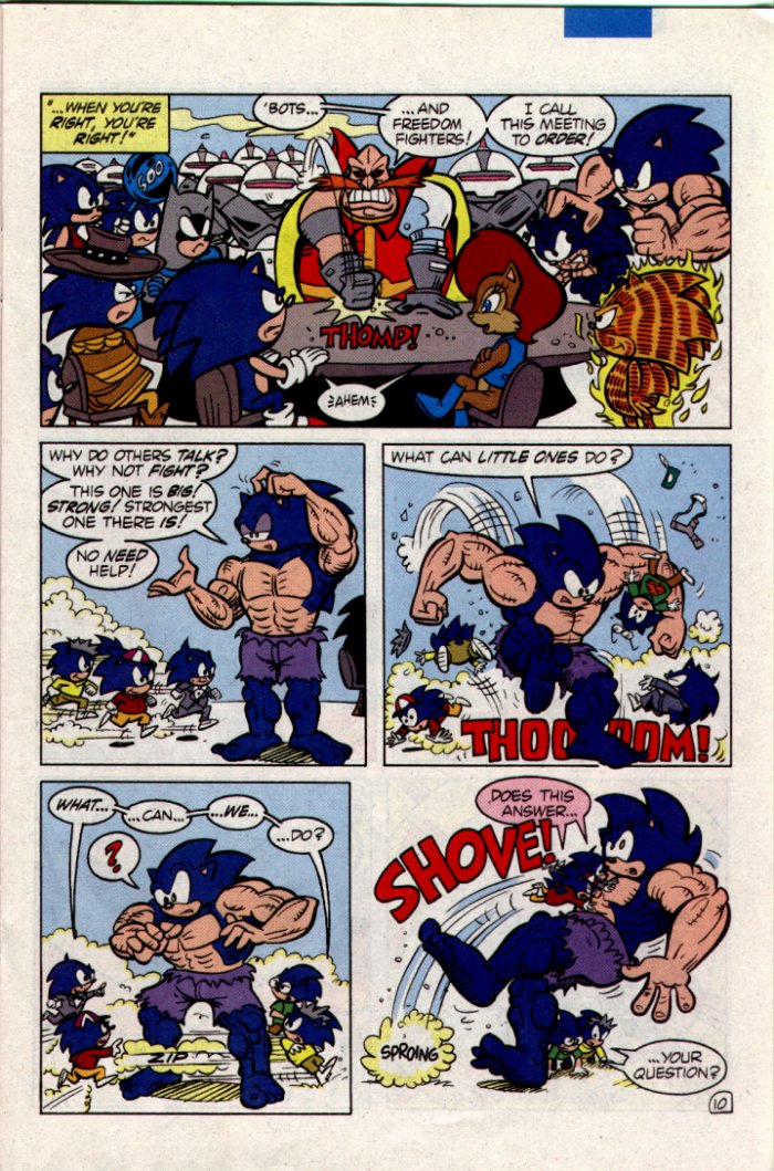 Sonic - Archie Adventure Series February 1995 Page 10